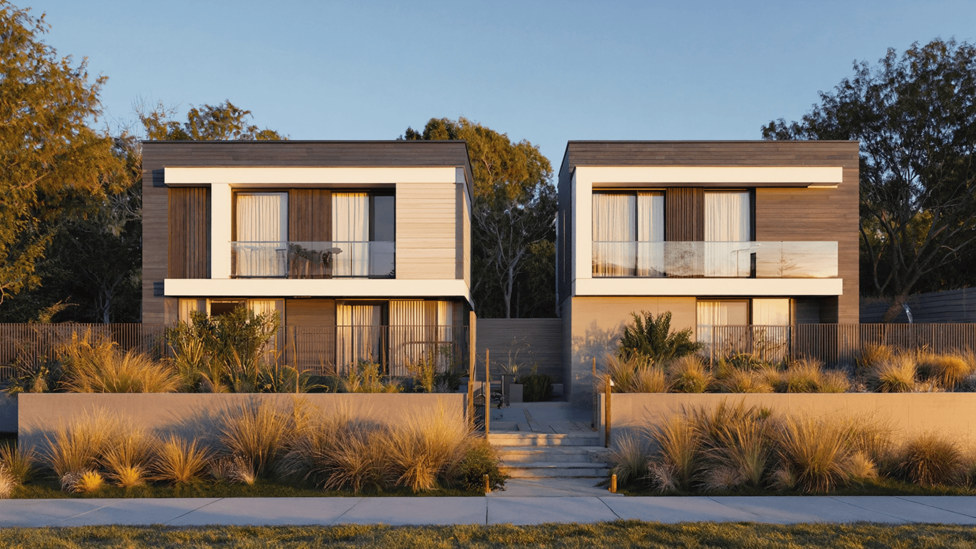 Dual occupancy design responding to R2 zone controls