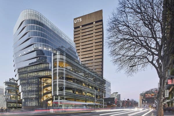 UTS Central double helix staircase interior