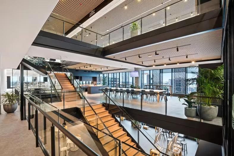 The Store Newcastle fitout, collaborative government workspace