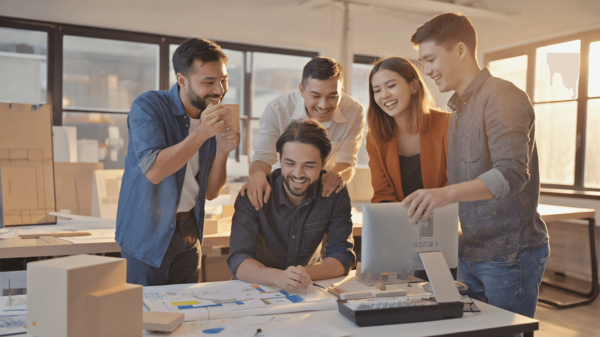 Yaxley Studio team at work